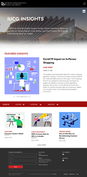 IUCG Main Page Design